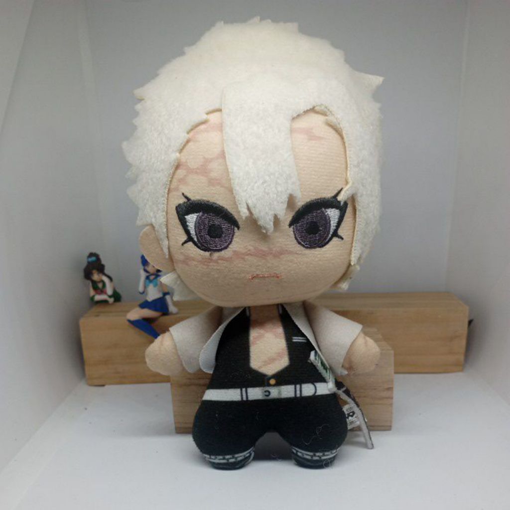 Official Keychain Plush Sanemi & Genya Shinazugawa DEMON SLAYER/ DS/ Gantungan Kunci Boneka Sanemi &