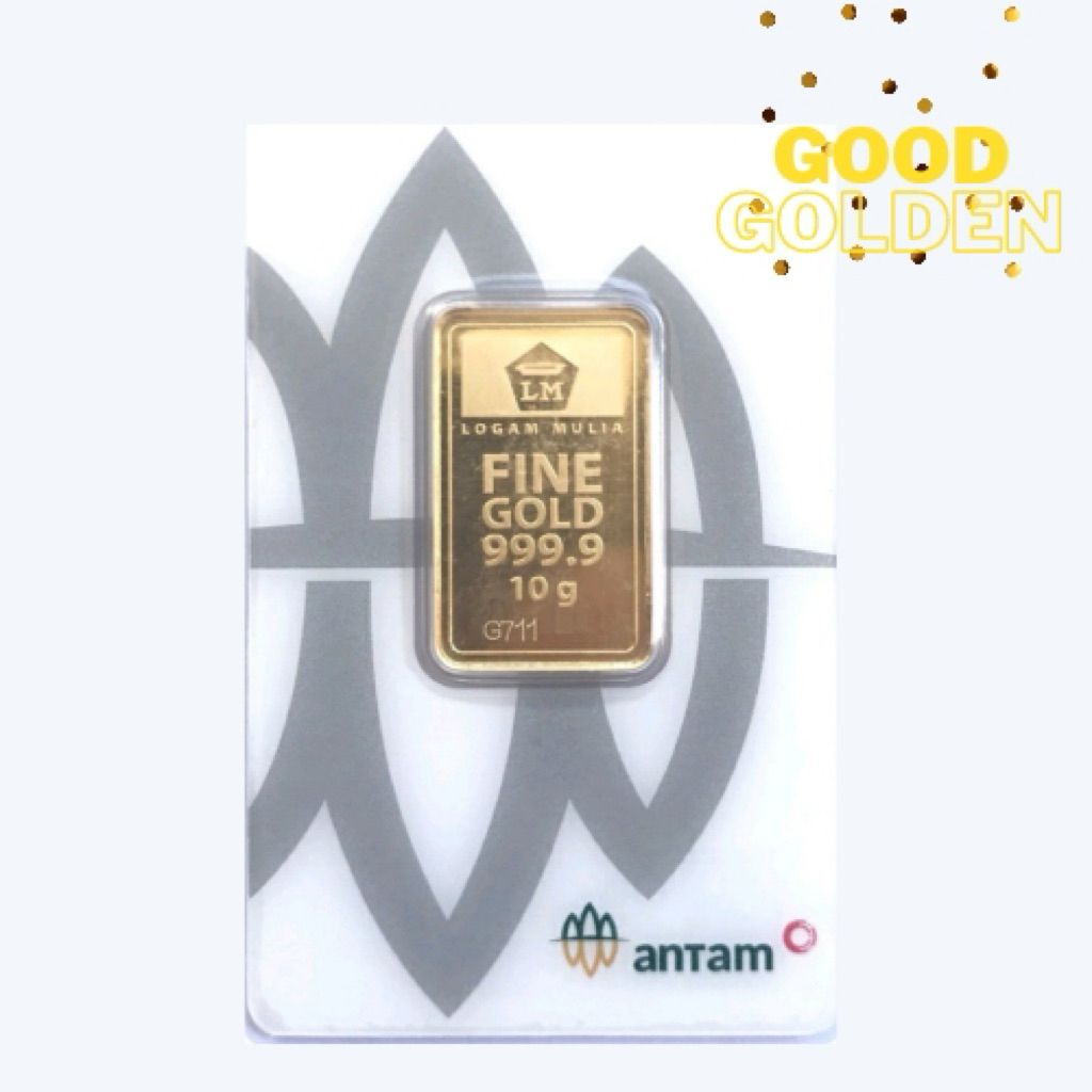 Logam Mulia Emas Antam 10 gram Press Certieye