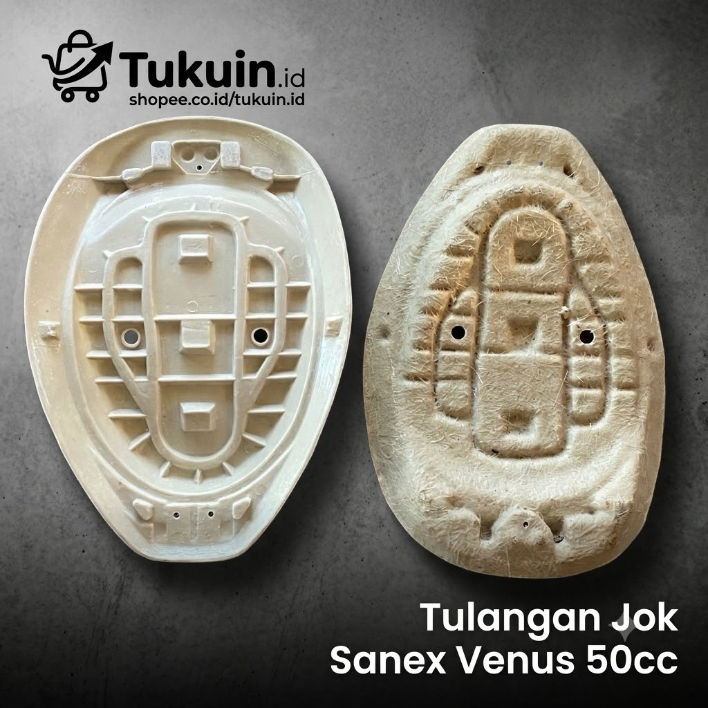 Jok Sanex Venus 50cc - Tulangan Jok Sanex Venus Fiberglas