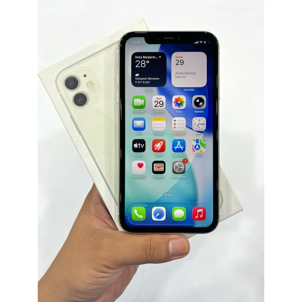 IPhone 11 128 White Kemenperin