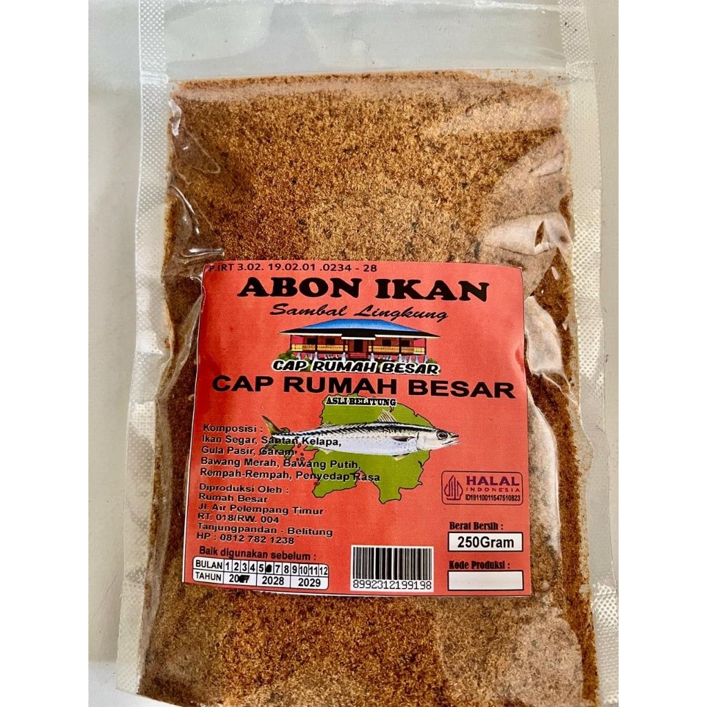 AbonIkanBelitungCapRumahBesar