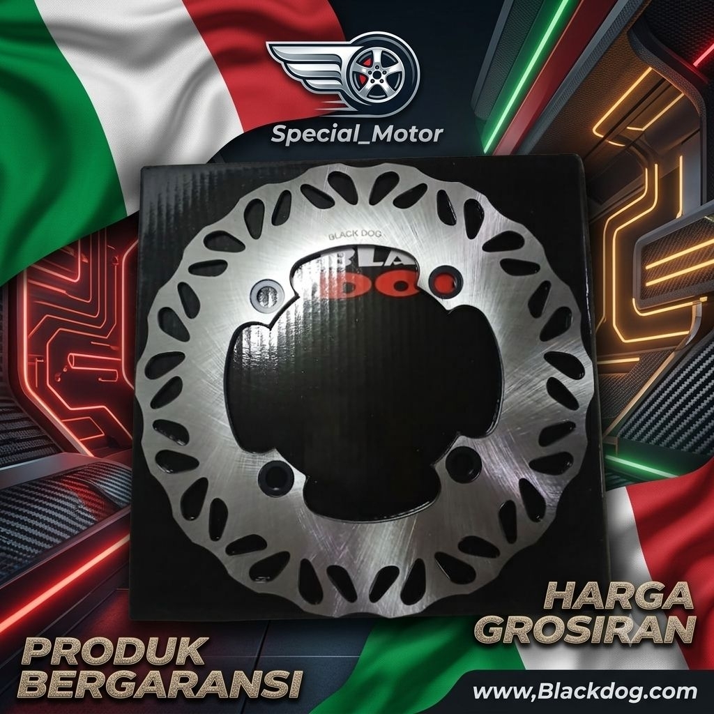 DISC BELAKANG PIRINGAN CAKRAM BELAKANG STANDAR VARIASI CBR150 NEW SUPRA GTR 150 TIGER REVO MEGAPRO