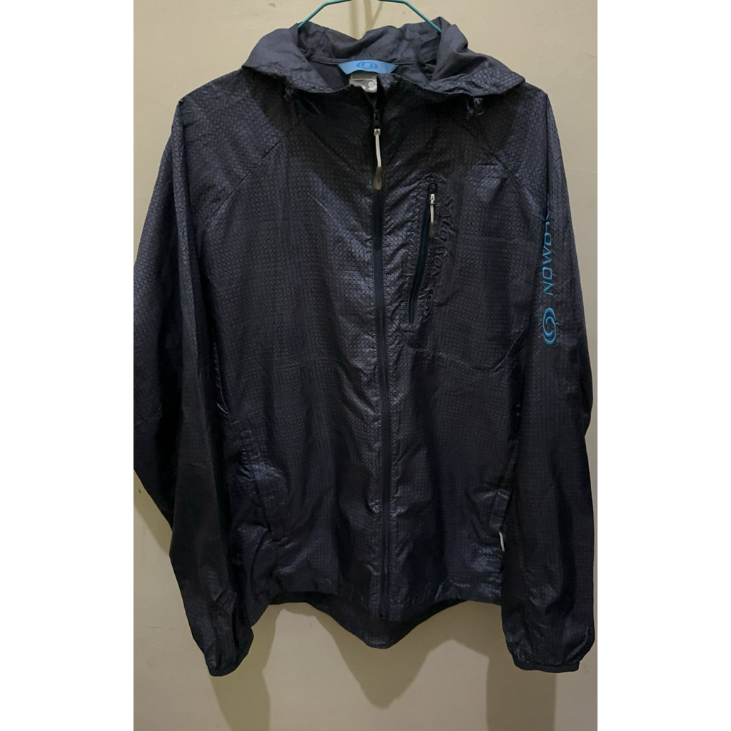Jaket running salomon original