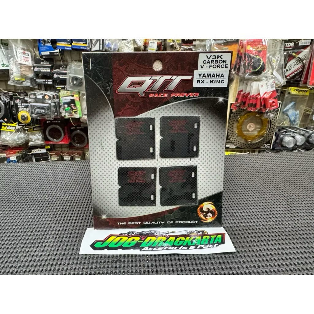 LIDAH MEMBRAN QTT RX KING RXKING VFORCE 3 KARBON CARBON ORIGINAL QTT RACING