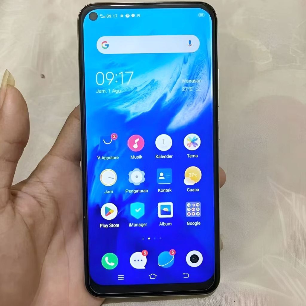 LCD Touchscreen Ori Asli Copotan Vivo Y30 / Y30i