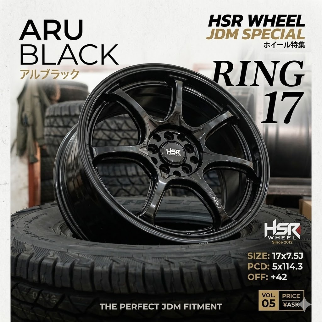 Velg mobil ring 17 Rush terios New avanzaxenia Sienta Xpander Dll