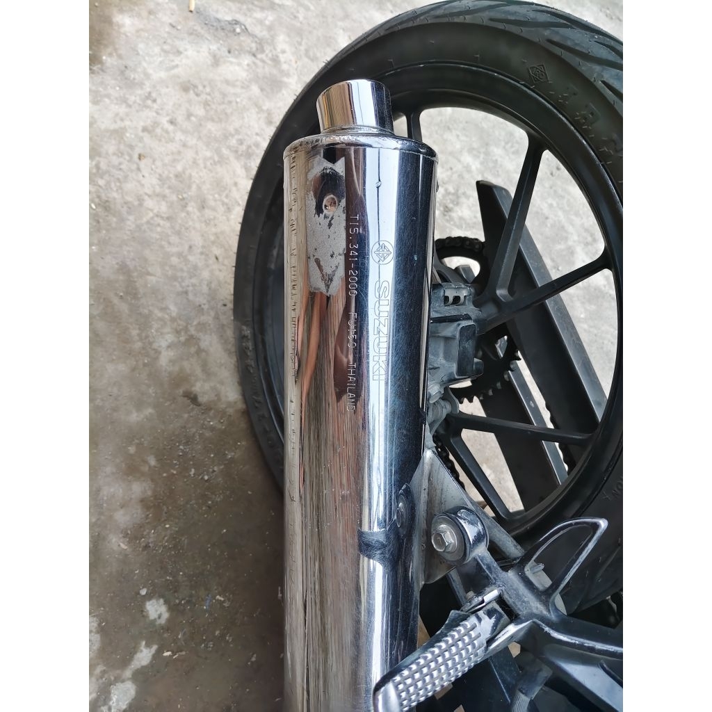 Knalpot Satria fu CBU Thailand original copotan