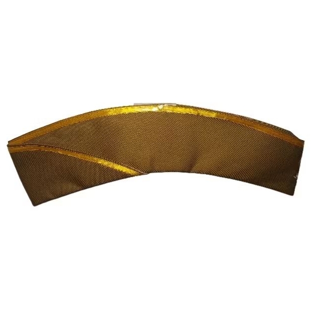 "Topi Mutz Original PNS Pria Wanita | Topi Dinas Formal Kuning Coklat Putih Silver | Bahan Driil Pre