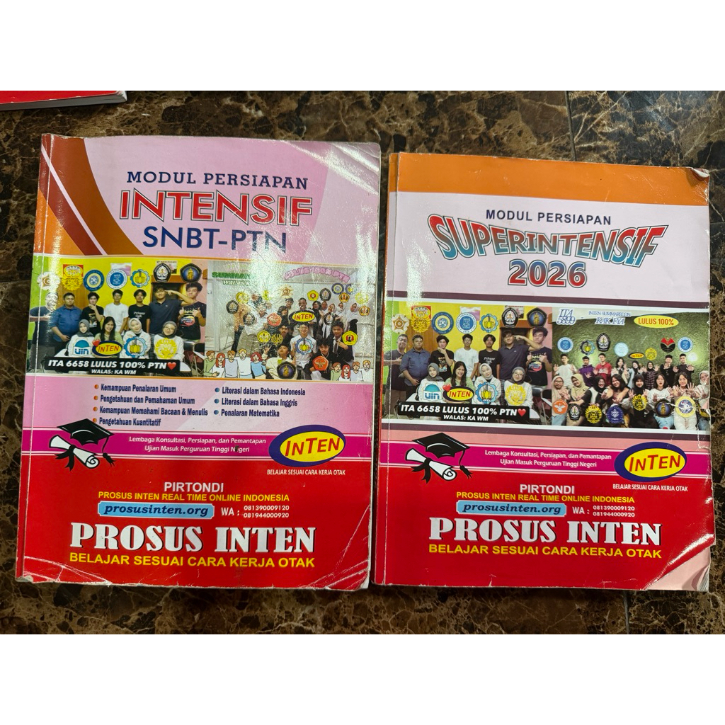 Preloved Buku Inten