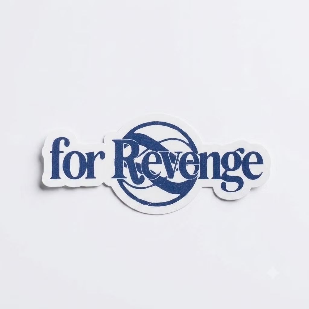STIKER BAND FOR REVENGE / STIKER LOGO BAND FOR REVENGE / STIKER BAND INDONESIA / AKSESORIS STIKER MO