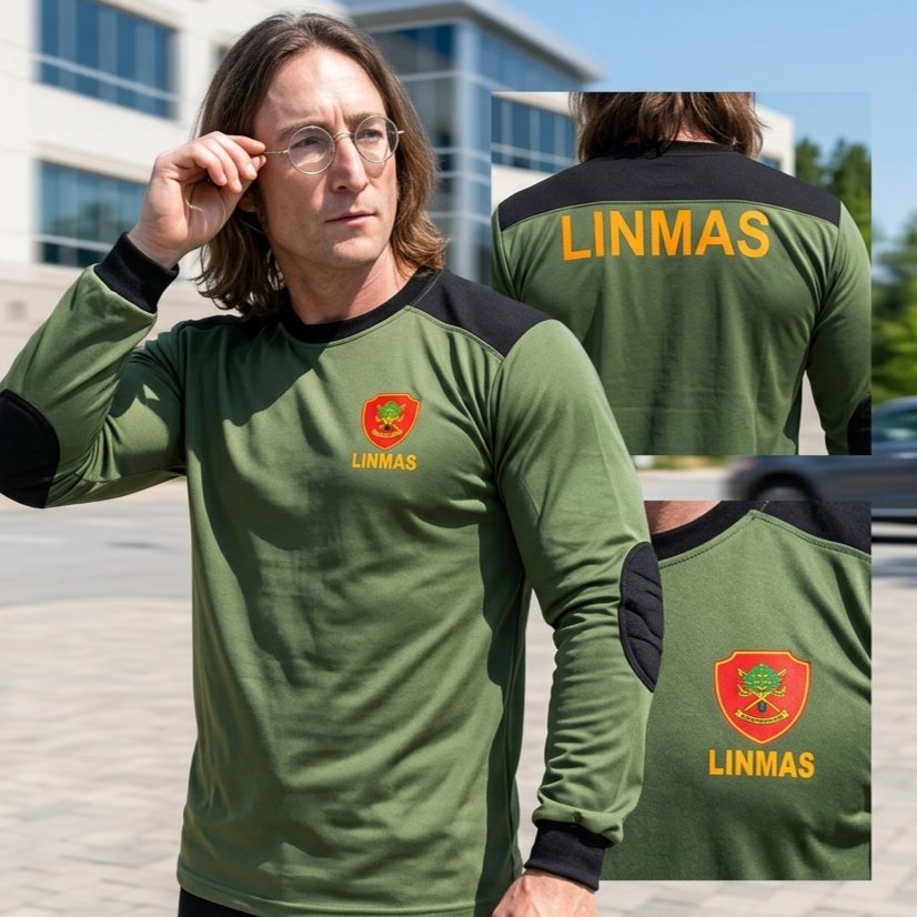 KAOS DECKER LINMAS HIJAU - KAOS BUSA LINMAS - BAJU DECKER LINMAS