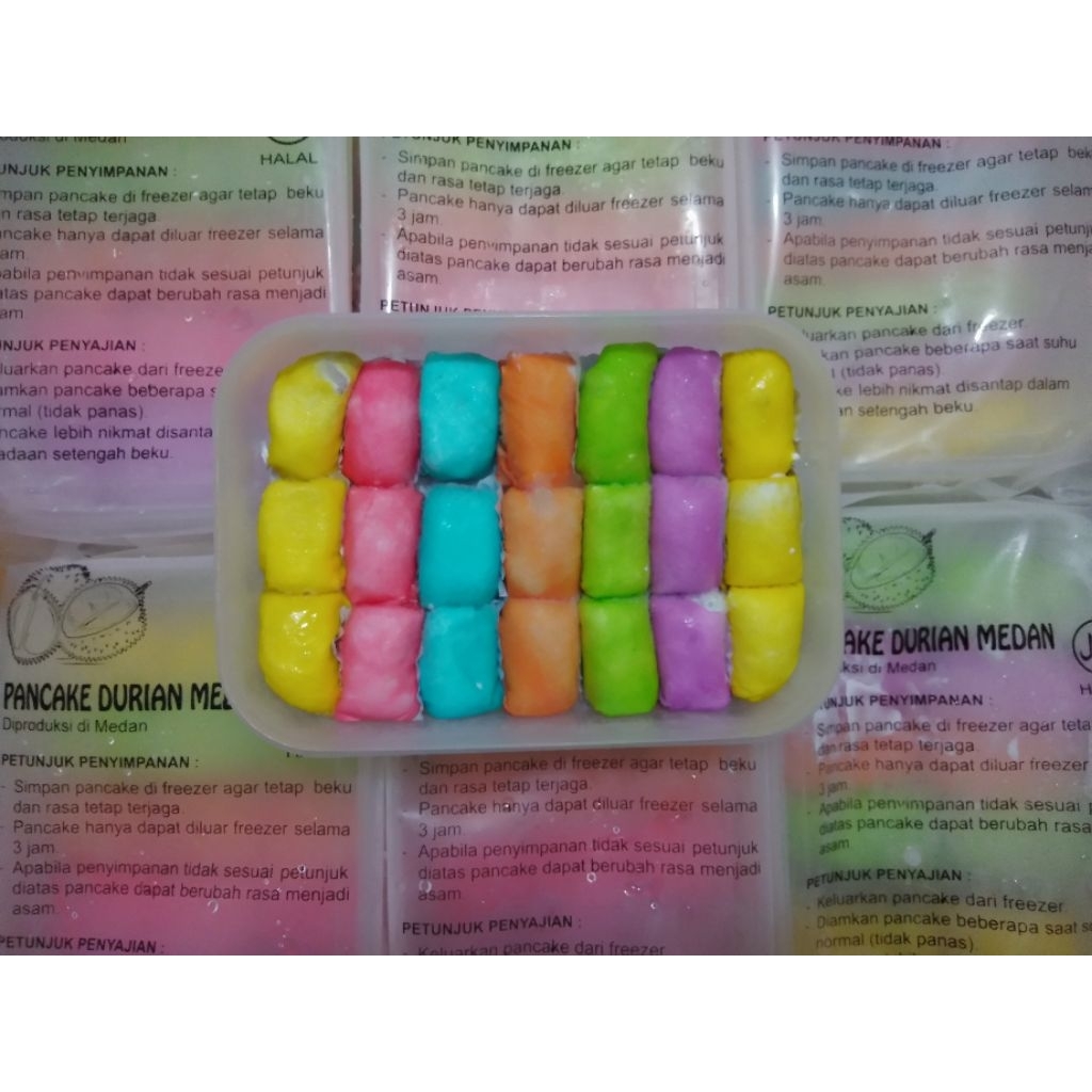 Pancake Durian Ucok 21pcs