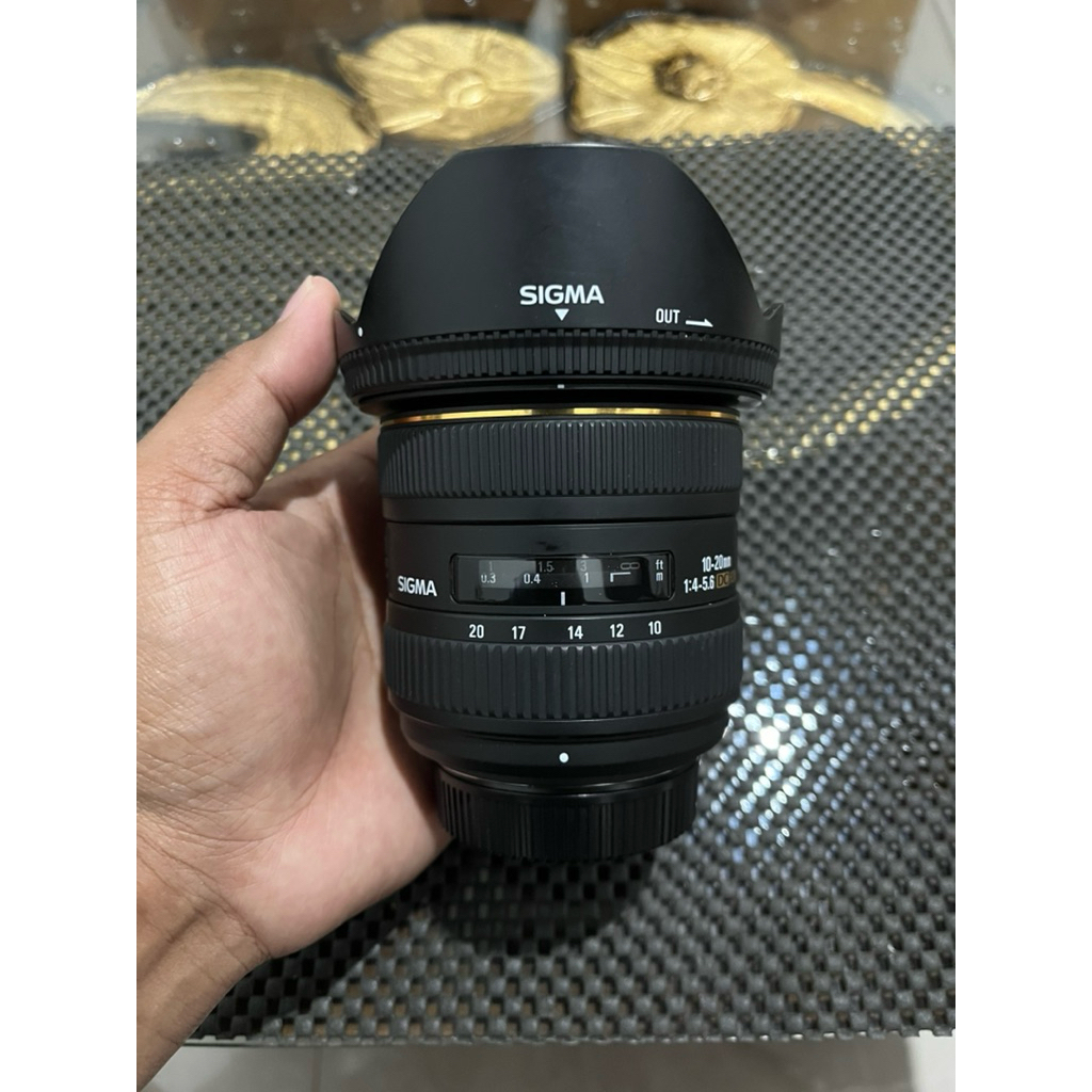 LENSA SIGMA 10 20mm FOR NIKON MULUS MURAH (A807)