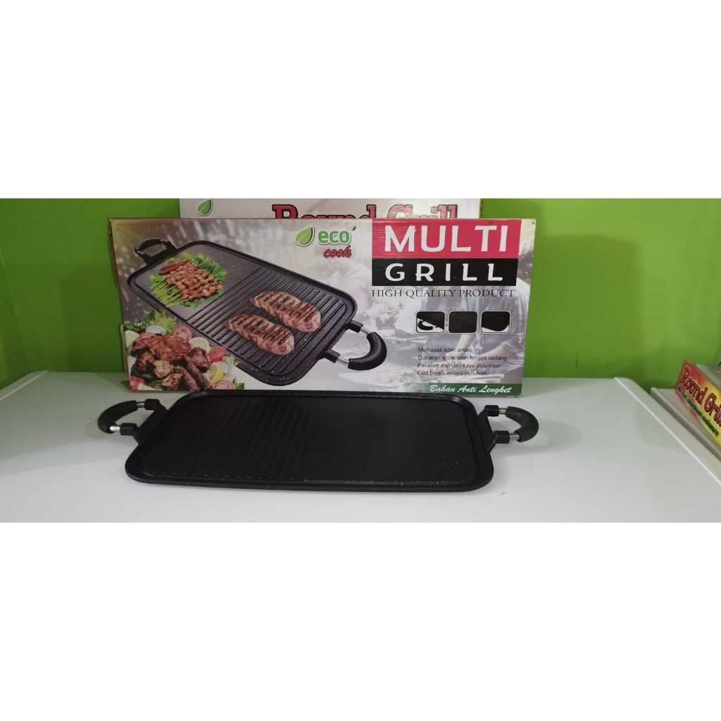 BBQ Multi Grill Pan Eco Cook (Panggangan Serbaguna/Yakiniku)