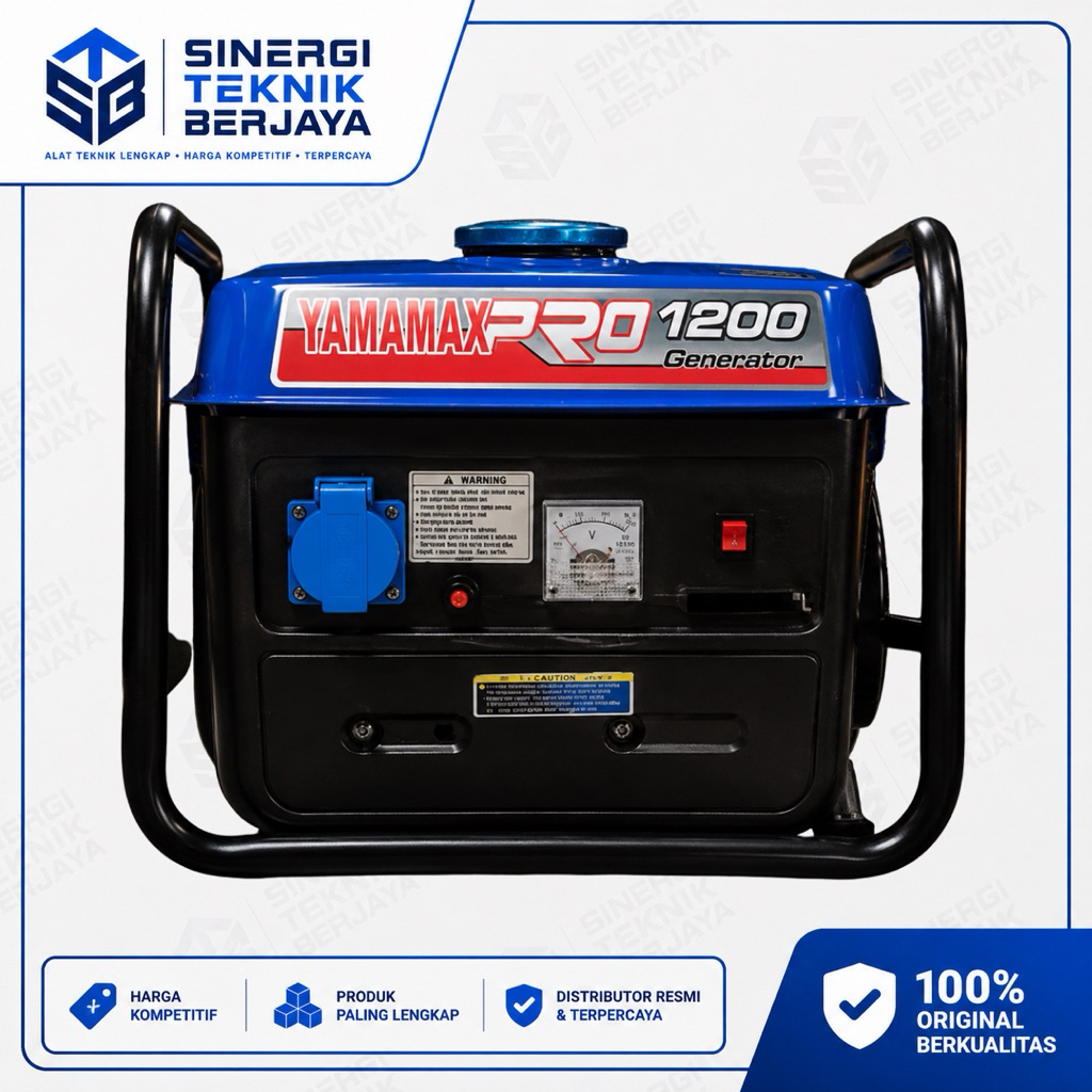 Genset/Generator Yamamax Pro 1200 Biru Original