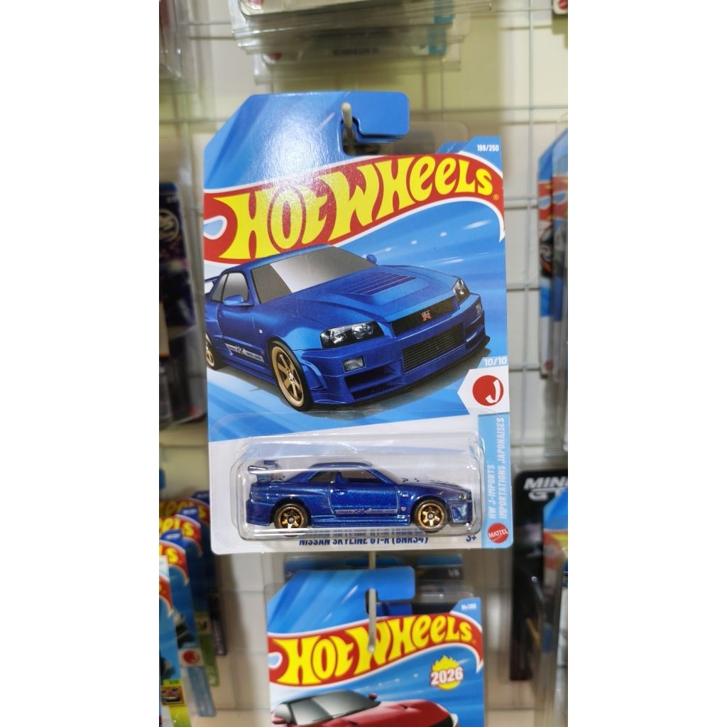 hotwheels nissan skyline r34
