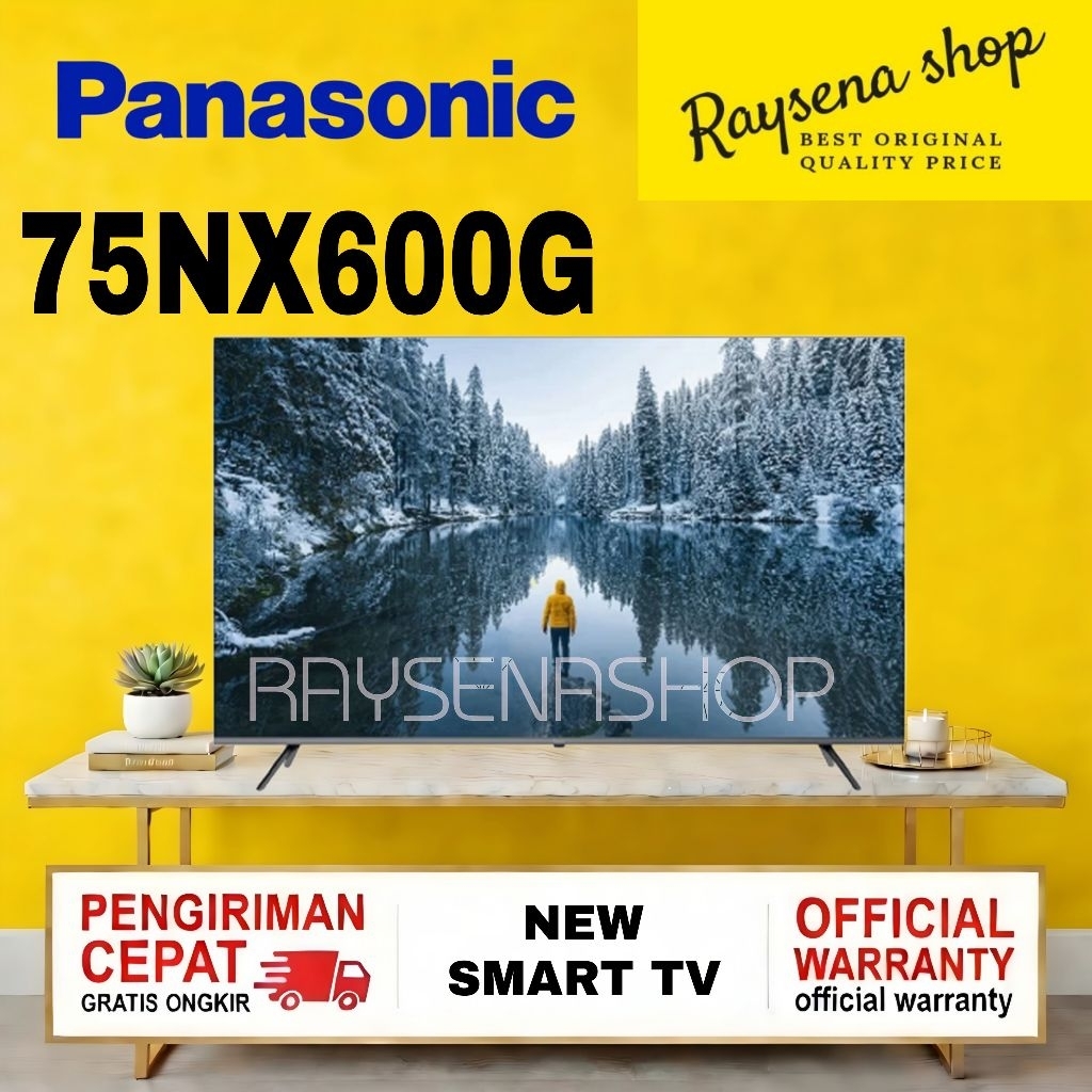 PANASONIC 75 INCH GOOGLE TV 75NX600G NEW TH-75NX600G