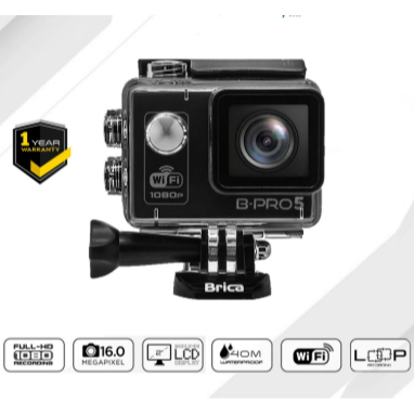 Brica B-Pro 5 Alpha Edition Basic+ Hitam - Action Camera