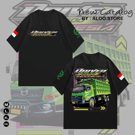 Kaos Driver Muda Indonesia (Driver Truck Hino 500) / Kaos Pekerja