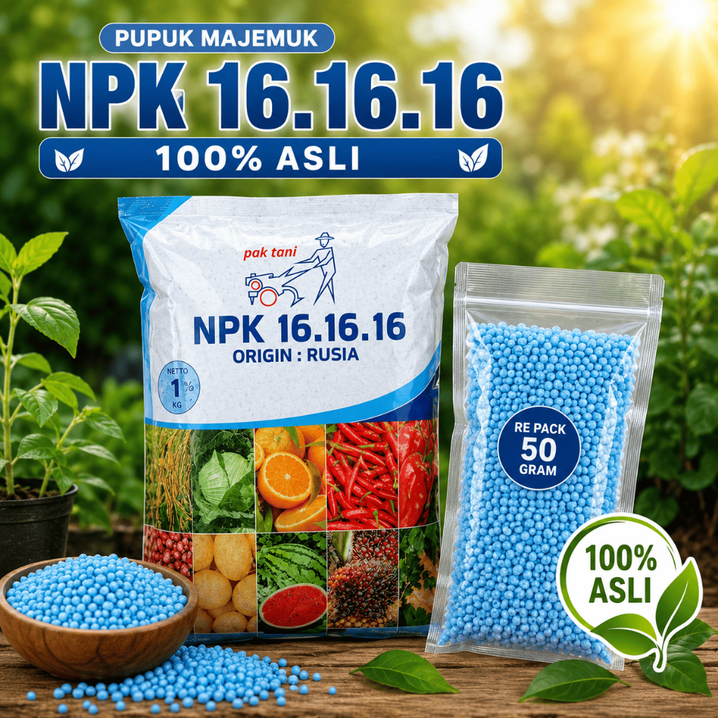 Pupuk NPK Pak Tani 50 gram