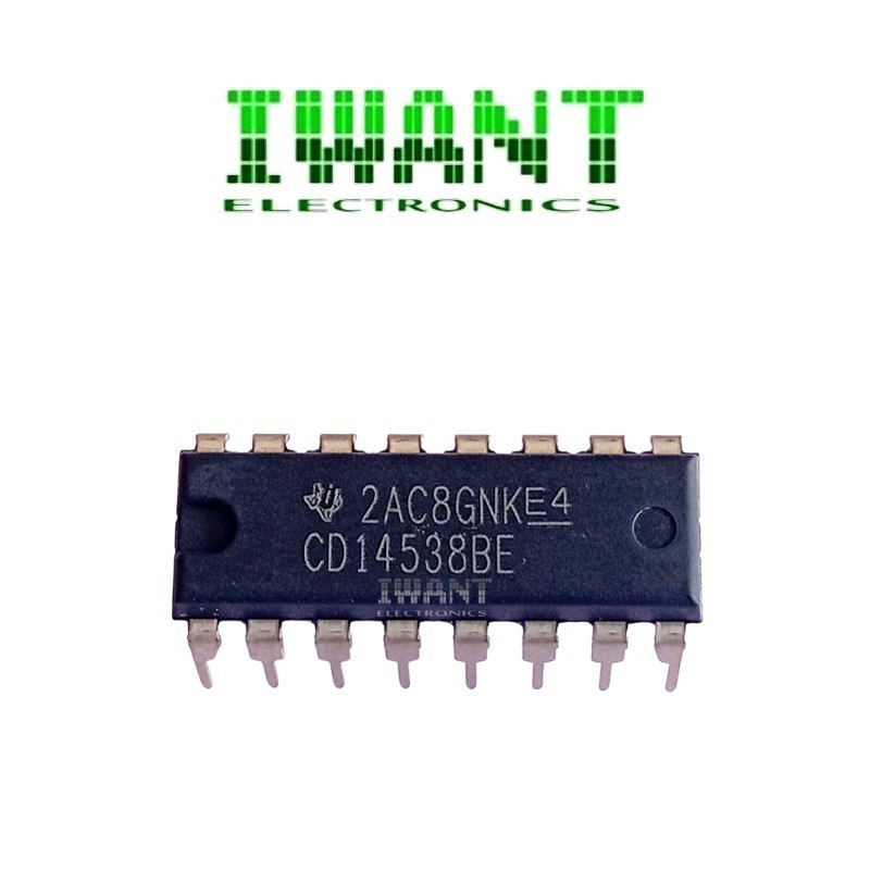 4538 IC CD14538BE DIP ORIGINAL CD4538 MC14538BCP CD4538BE