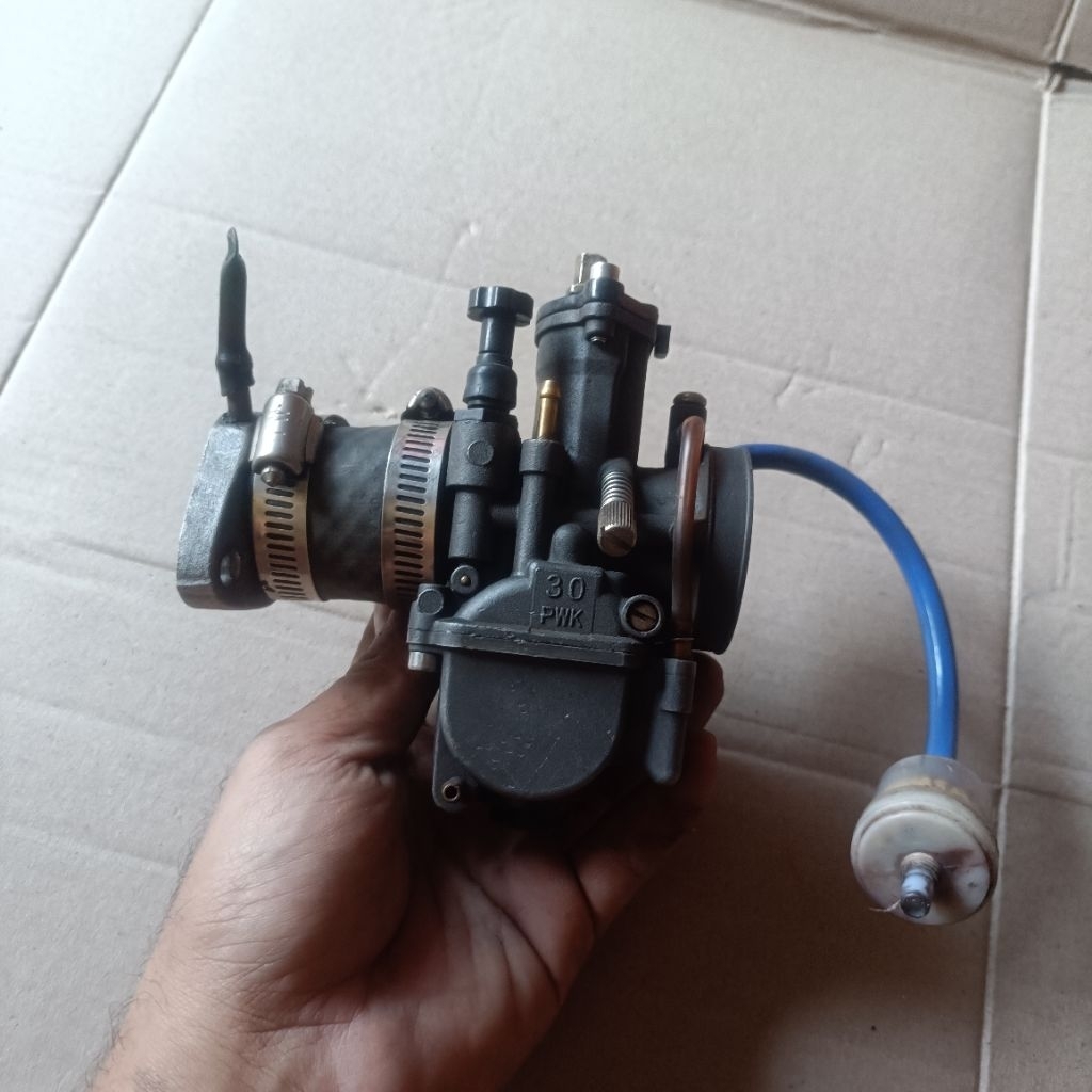 karbu pwk 30 set intake pnp scorpio