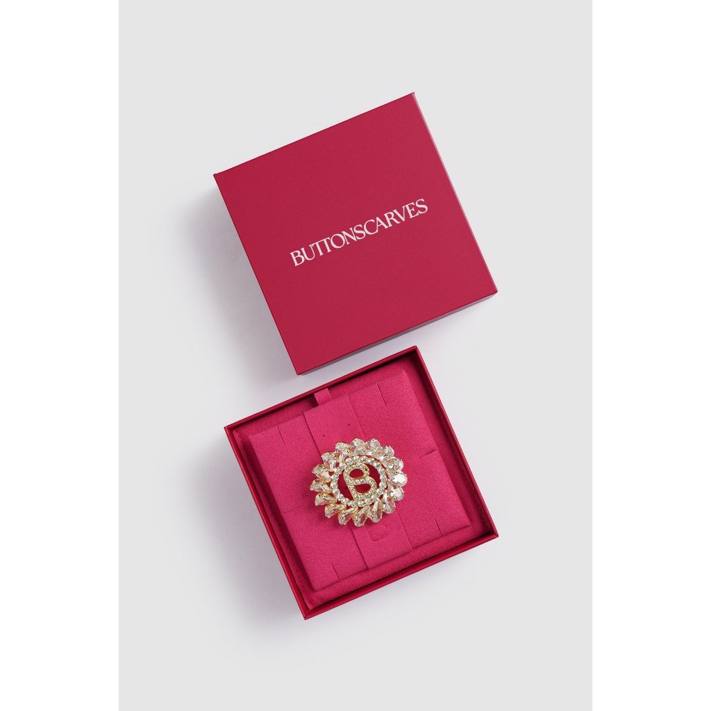 Buttonscarves - Orien Brooch