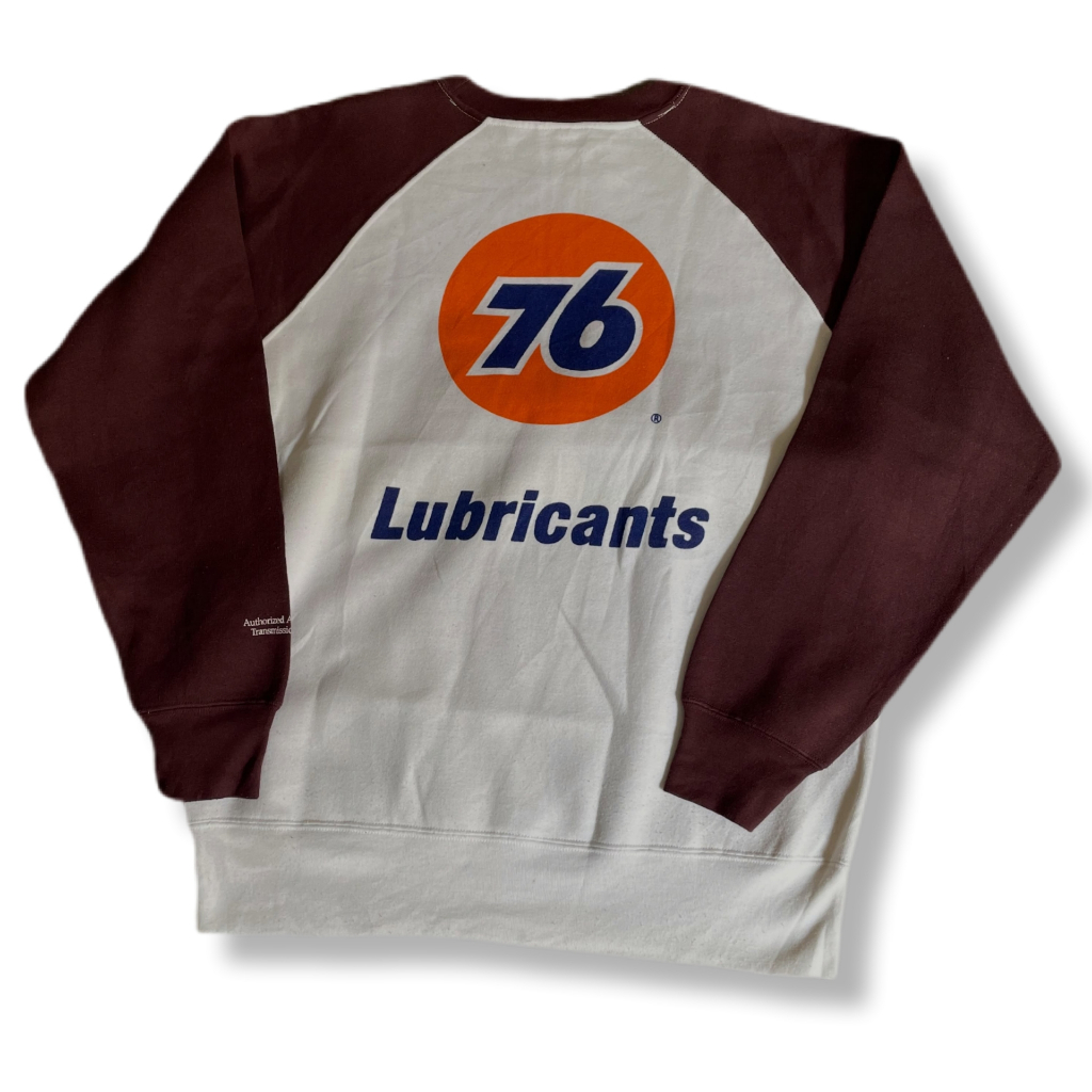 76 LUBRICANT UNION BLACK/WHITE CREWNECK | SWEATER | JSNG