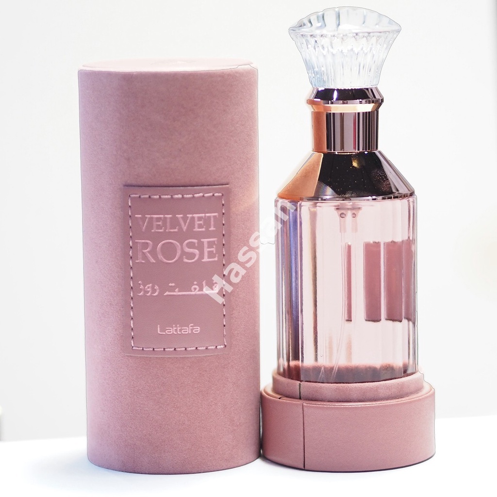 VELVET ( OUD ROSE )Lattafa 3D Sticker  ORIGINAL % LATTAFA