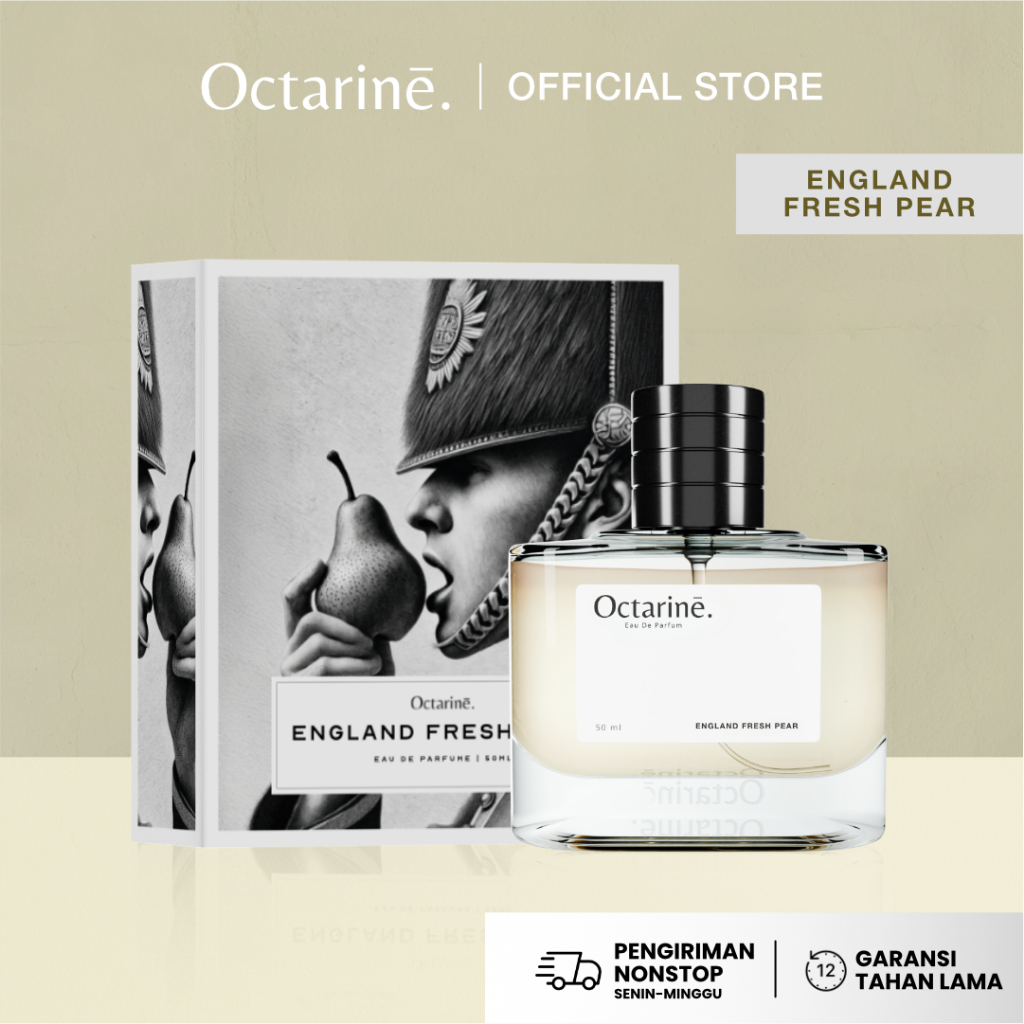 Octarine - England Fresh Pear Parfum Wanita Aroma Floral Fruity