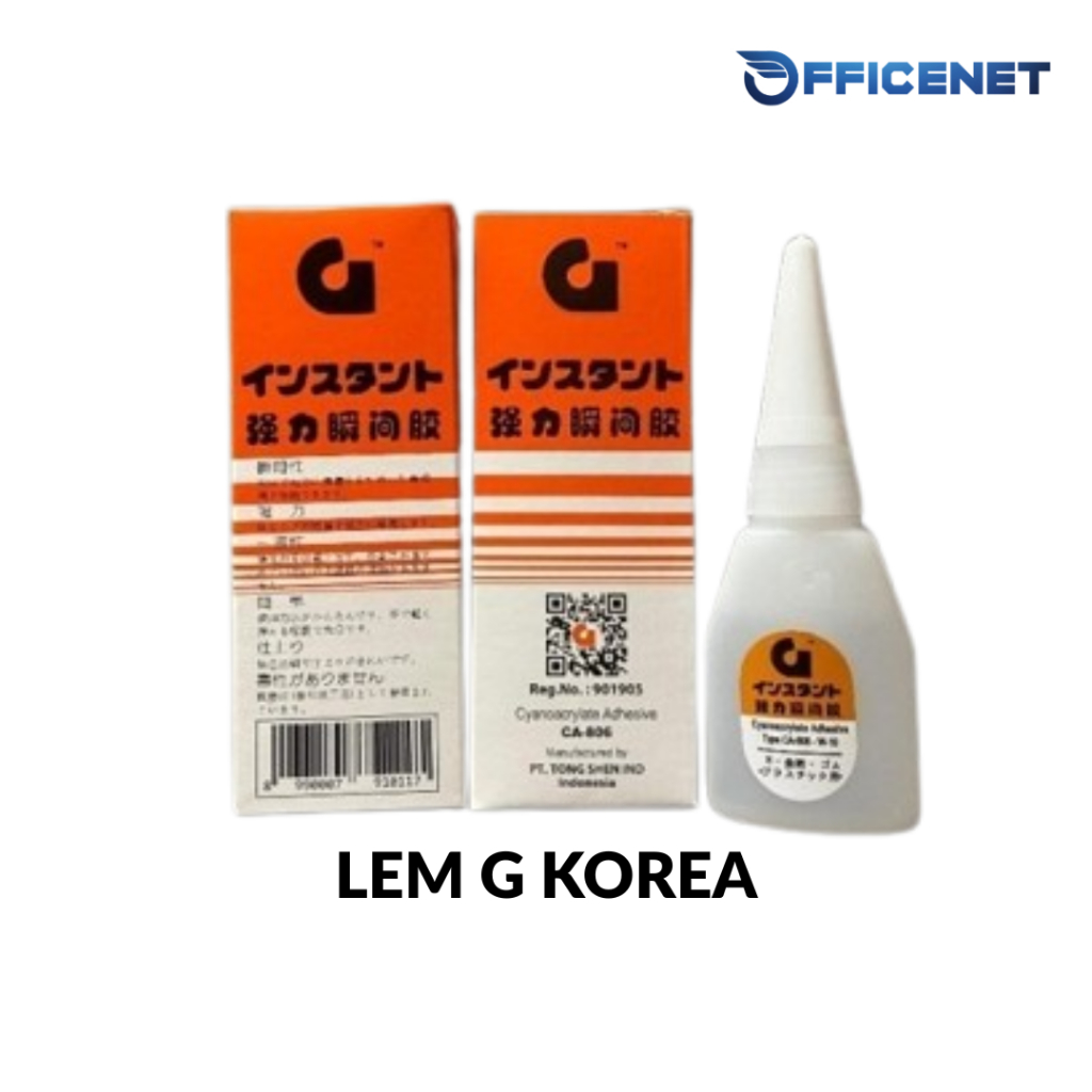 LEM G KOREA SERBAGUNA TONG SENG SUPER GLUE KUAT