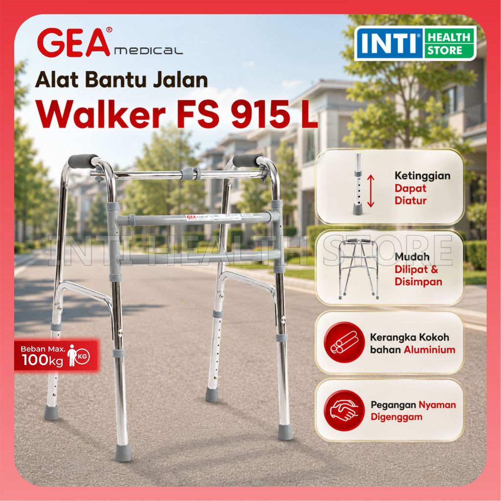 GEA | Walker FS 915 L | Tongkat Bantu Jalan