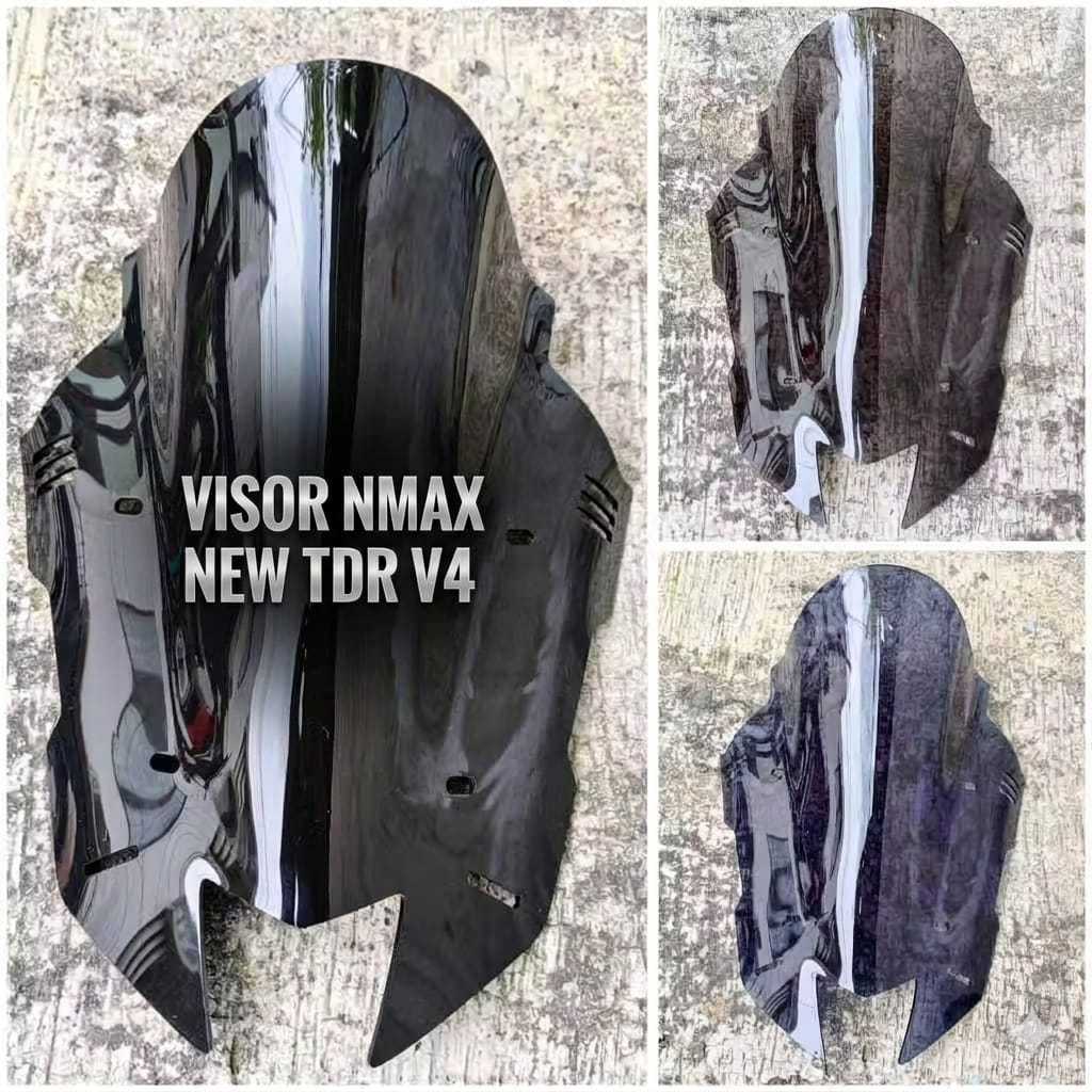 VISOR NMAX NEW TDR V4 VISOR WINDSHIELD AKRILIK NMAX NEW