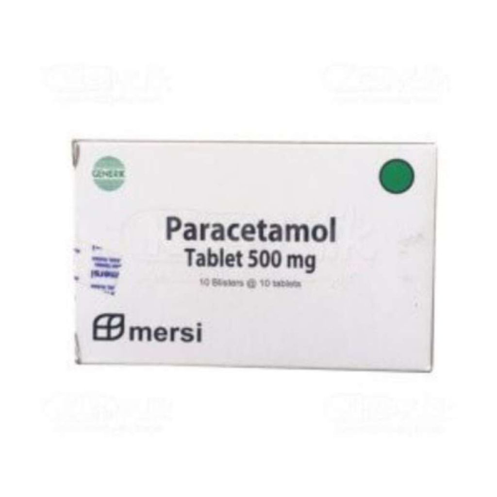 MERSI Paracetamol Obat Demam Dan Nyeri 10 Tablet|Perstrip