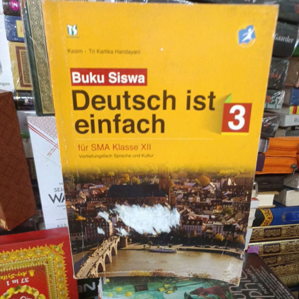 Buku Siswa Deutsch ist einfach untuk SMA kelas 12 original bekas