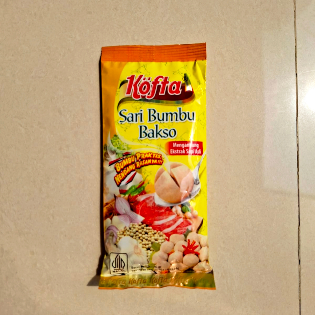 Sari Bumbu Bakso/Baso KOFTA Dengan Ekstrak Sapi Asli 70 Gram
