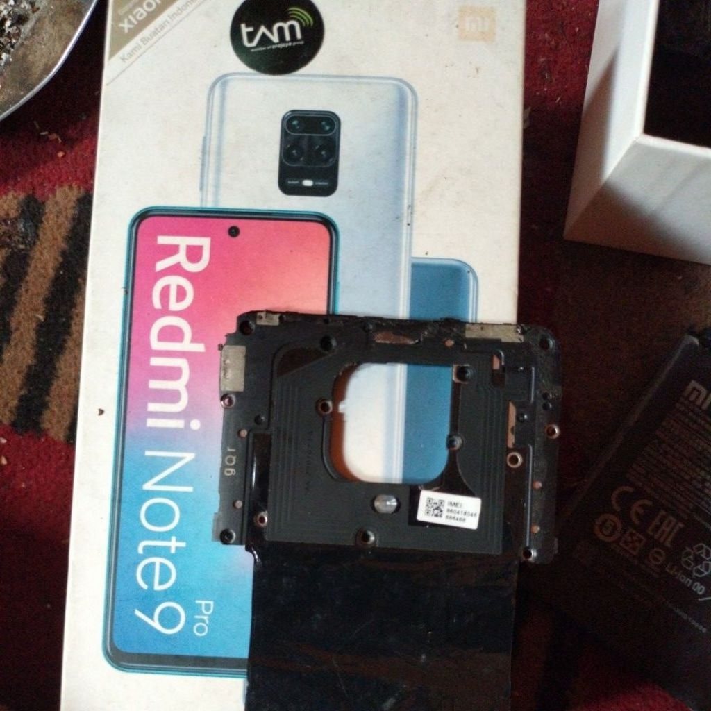 nfc redmi note 9 pro. tutup mesin redmi note 9 pro.