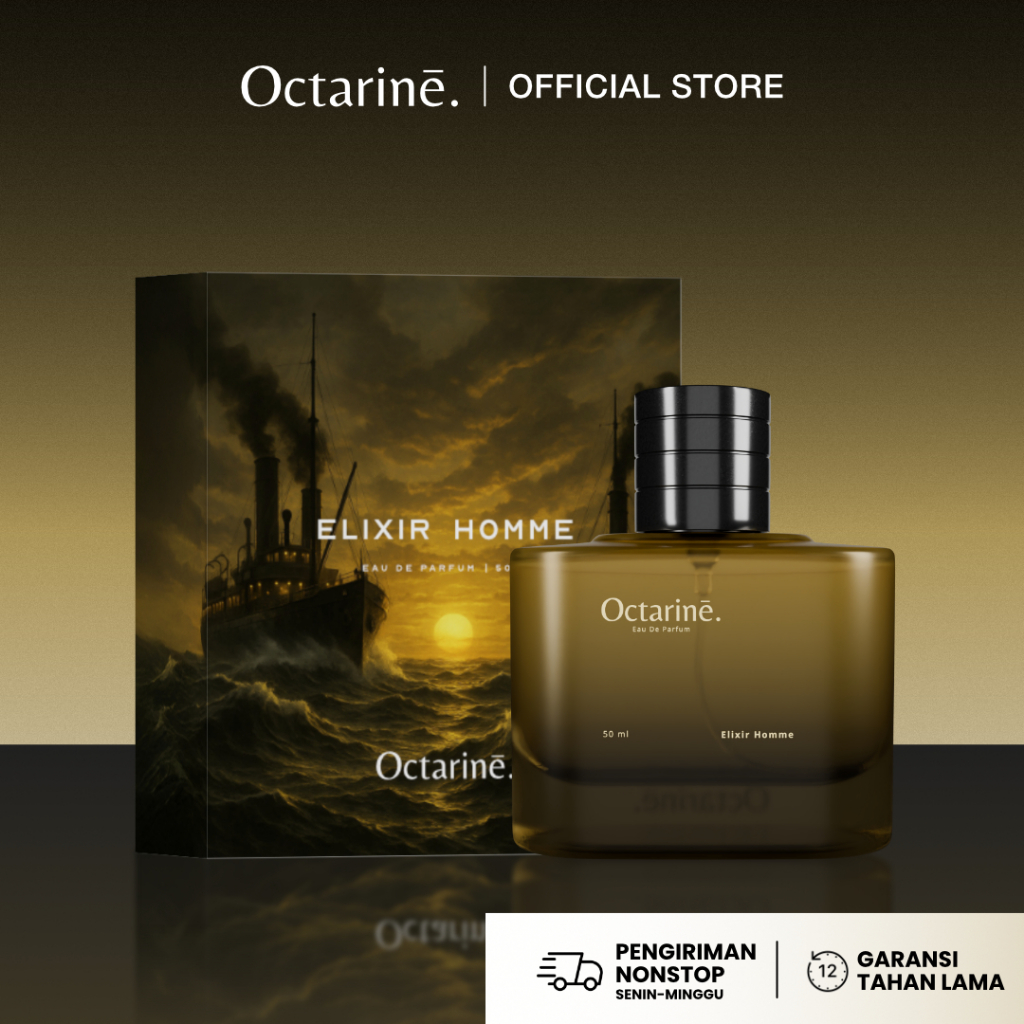 Octarine - Elixir Homme Aroma Fresh Woody Spicy | Parfum Perfume Minyak Wangi Pria Wanita Tahan Lama