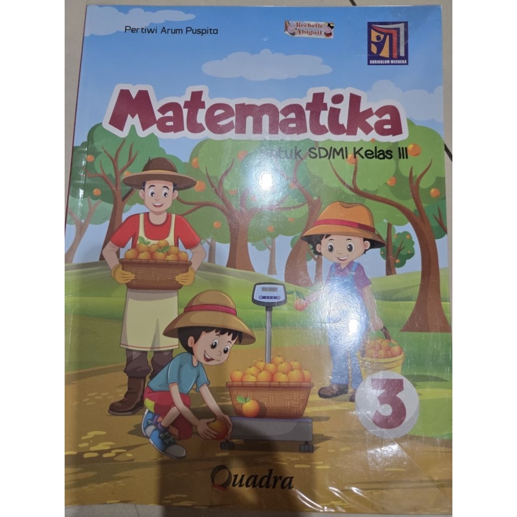 Buku bekas Matematika Pnerbit Quandra kelas 3
