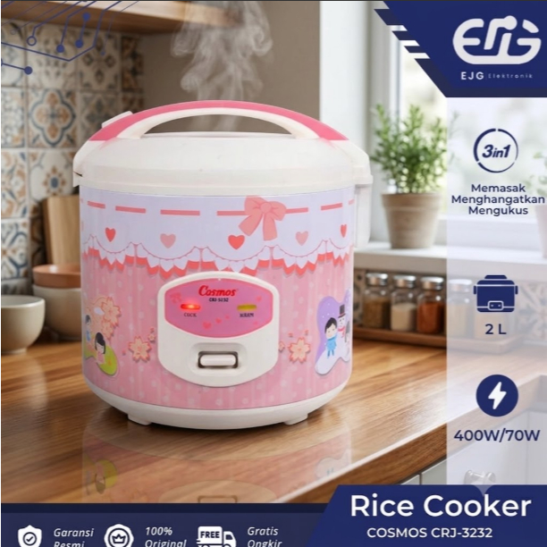 Magic Com Cosmos CRJ 3301 NC CRJ 3301 NB Rice Cooker 1.8 Liter Cake Series CRJ3301NC CRJ3301NB