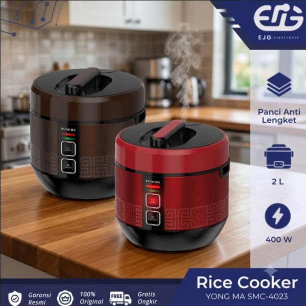 YONGMA rice cooker SMC 4023 - magic com yongma 2L - SMC4023