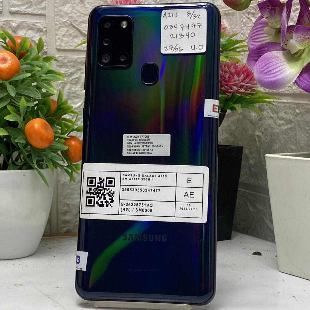 Samsung A21s 3/32GB Bekas Second Garansi Samsung Indonesia