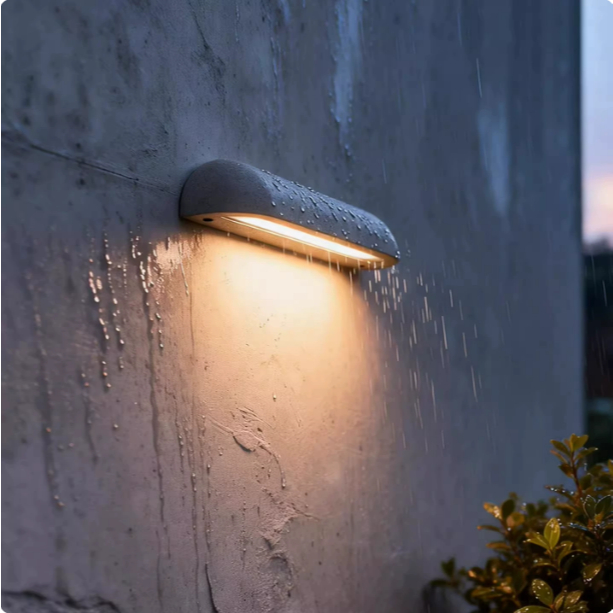 IS Outdoor Waterproof Wall Lamp, Exterior Wall Decorative Lamp, Entrance Outdoor Balcony Lamp, Court