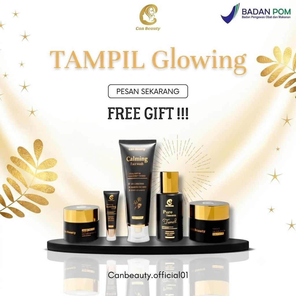 [ TERMURAH ] CAN BEAUTY SKINCARE - Can Beauty Whitening - Can Beauty Acne FREE GIFT