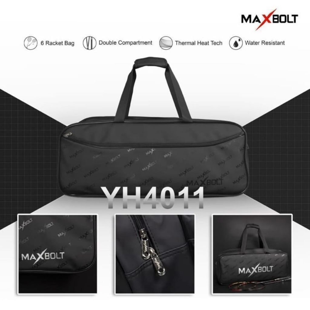 Tas Badminton MAXBOLT YH 4011 & YH 4013 / Maxbolt YH 4011 & YH 4013 Bag Original