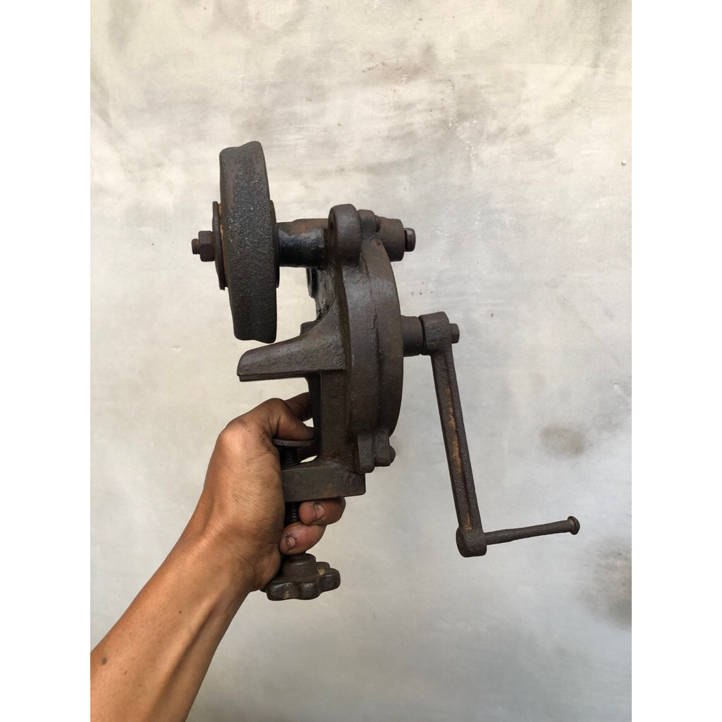 Alat bor manual antik jadul 80an