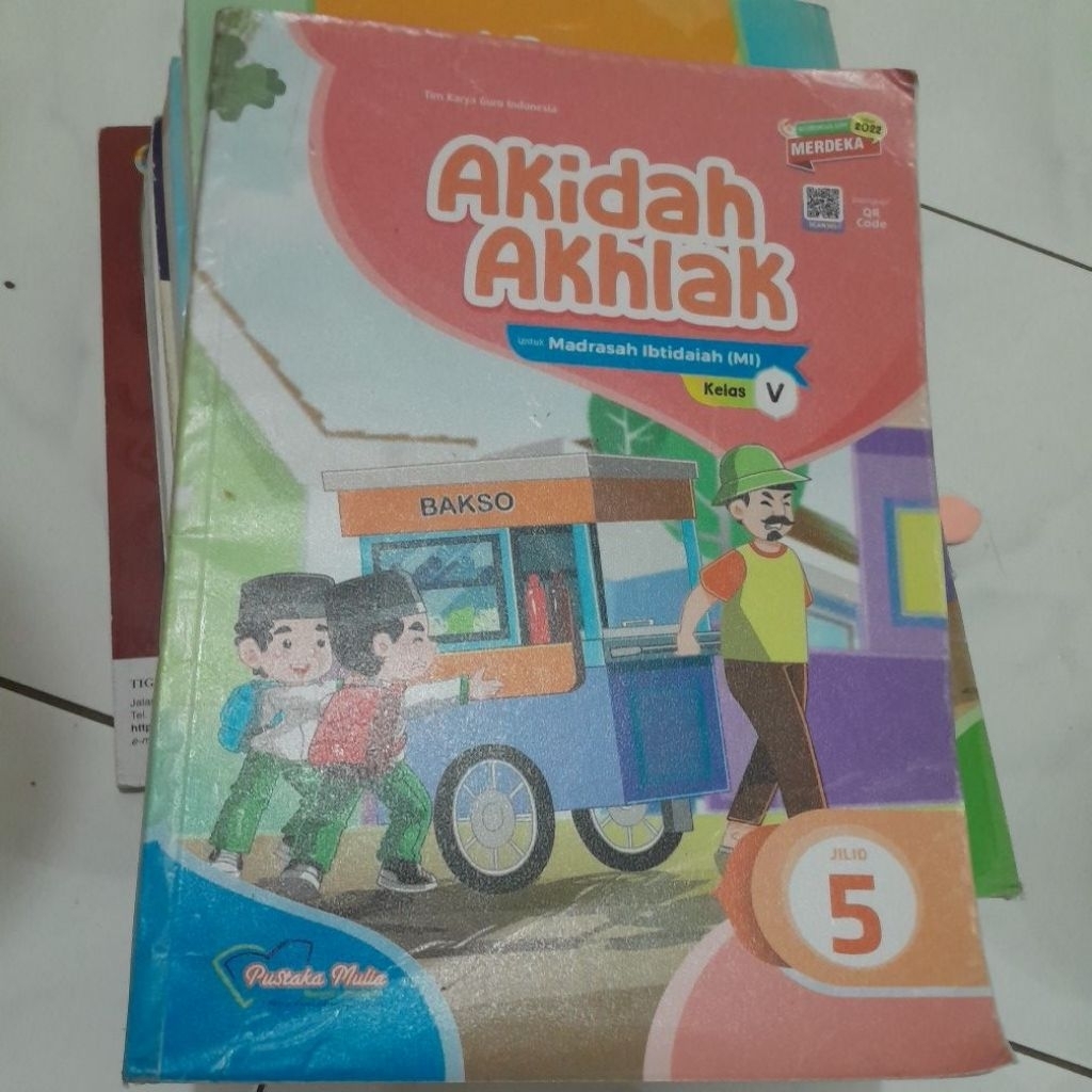 BUKU BEKAS preload AKIDAH AKHLAK KELAS 5 jilid 3 pustaka mulia