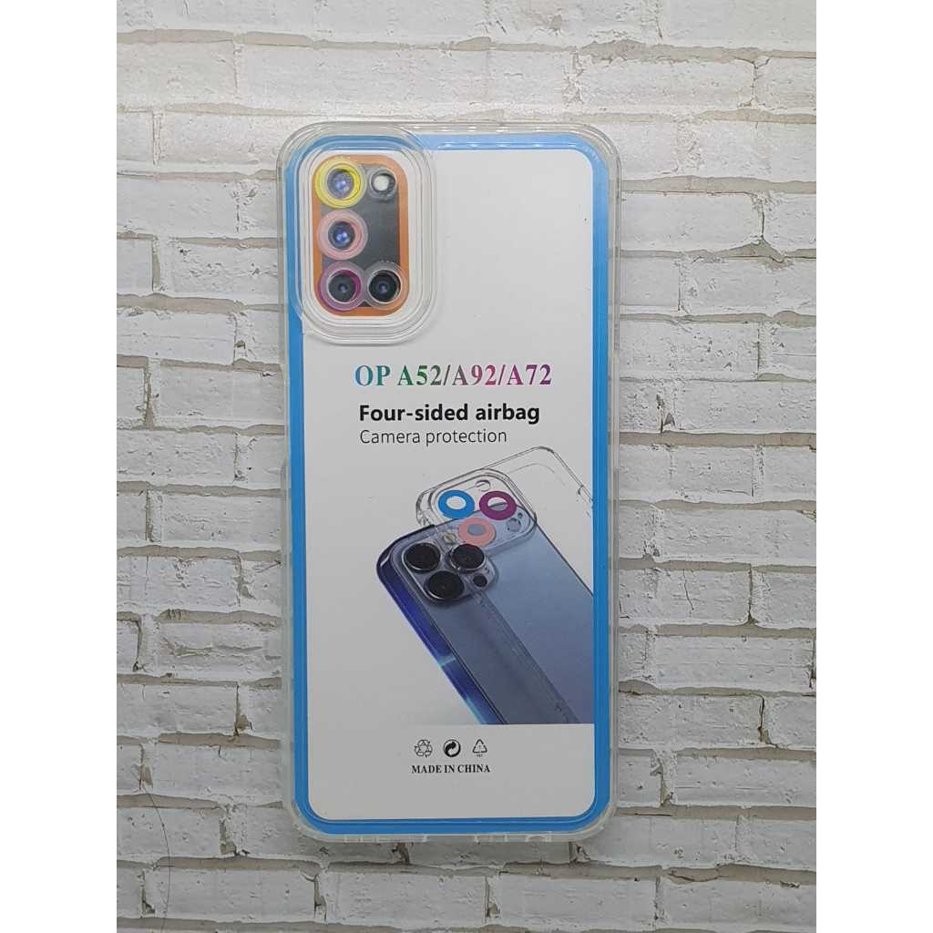 SOFTCASE BENING TRANSPARAN + PROTECT CAMERA OPPO A92 / A52 <POD>