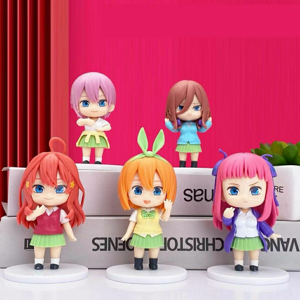 action figure anime gotoubun miku itsuki yotsuba ichika