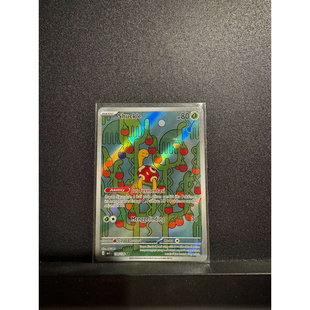 SHUCKLE AR 130/126 POKEMON TCG INDONESIA